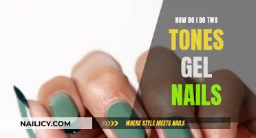 Gel Nails, Two-Tone Style: A Step-by-Step Guide
