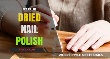 Revive Your Manicure: Quick Fixes for Dried Nail Polish