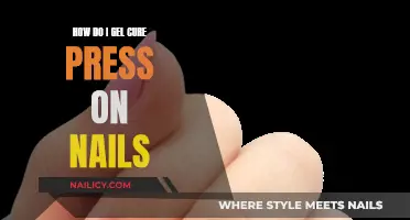 Press-On Nails: Gel Curing for a Long-Lasting Manicure