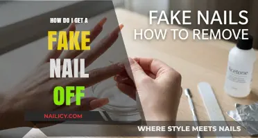 Effortless Removal: How to Get a Fake Nail Off