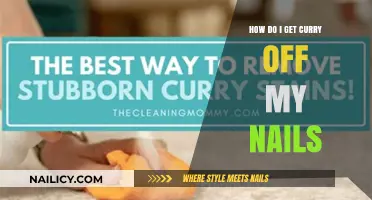 Easy Tips to Remove Curry Stains from Your Nails