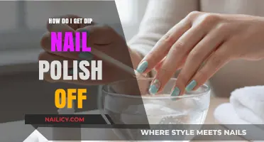 Effortless Dip Nail Polish Removal: A Step-by-Step Guide