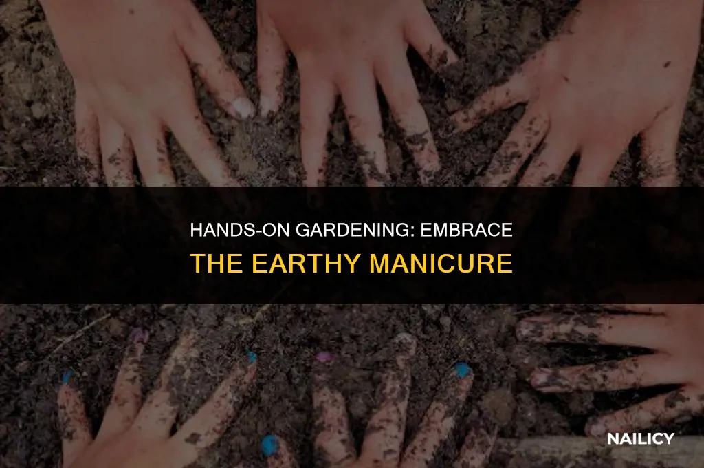 how do i get dirt under my nails
