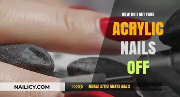 Effortless Removal: A Guide to Taking Off Fake Acrylic Nails Safely