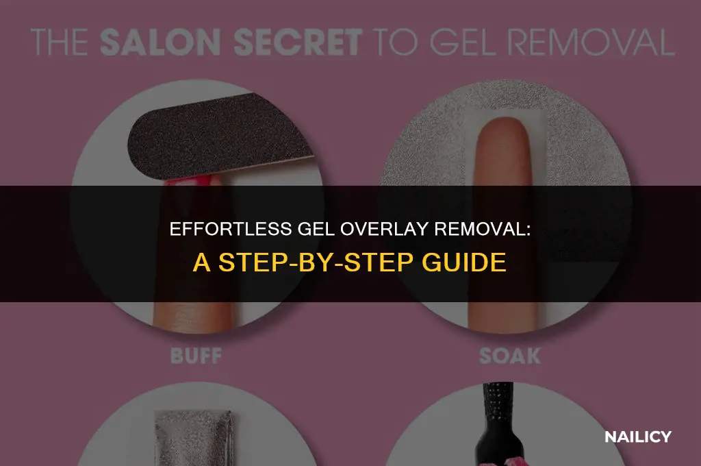 how do i get gel overlay off my nails