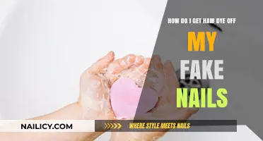 Effortless Hair Dye Removal from Fake Nails: A Step-by-Step Guide