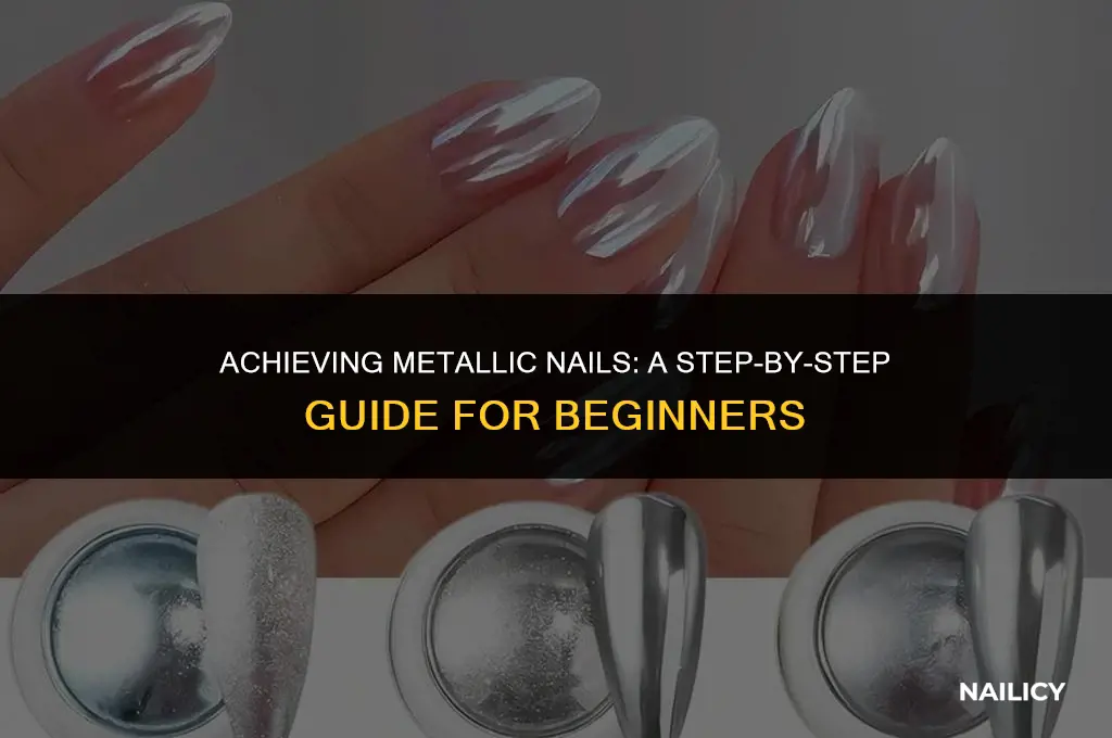 how do i get metallic nails