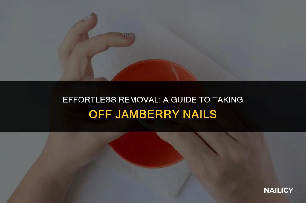 how do i get my jamberry nails off
