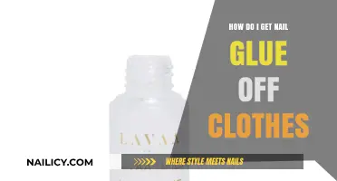 Easy Methods to Remove Nail Glue from Clothes