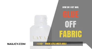 Easy Methods to Remove Nail Glue from Fabric