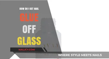 Effortless Removal: How to Get Nail Glue Off Glass Surfaces
