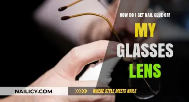 Easy Ways to Remove Nail Glue from Glasses Lenses