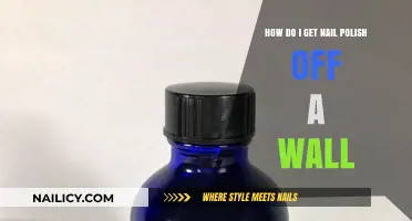 Effortless Solutions: Removing Nail Polish from Walls