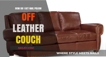 Effortless Solutions: Removing Nail Polish from Leather Couches