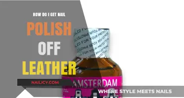 Effortless Leather Care: Removing Nail Polish Stains