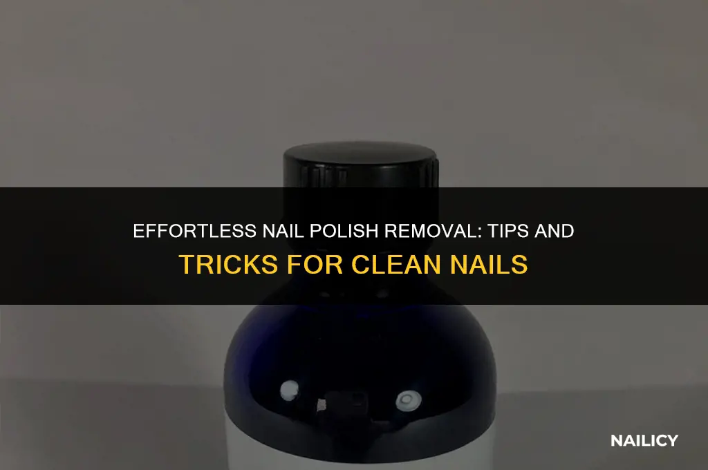 how do i get nail polish off my nails