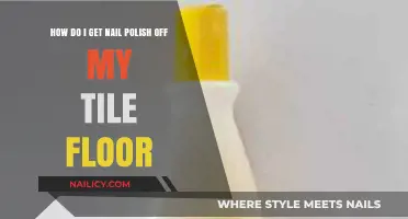 Effortless Nail Polish Removal from Tile Floors: A DIY Guide