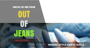 Easy Tips to Remove Nail Polish Stains from Jeans