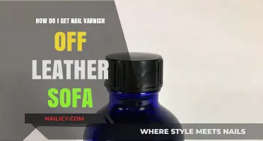 Effortless Tips to Remove Nail Polish from Leather Sofas