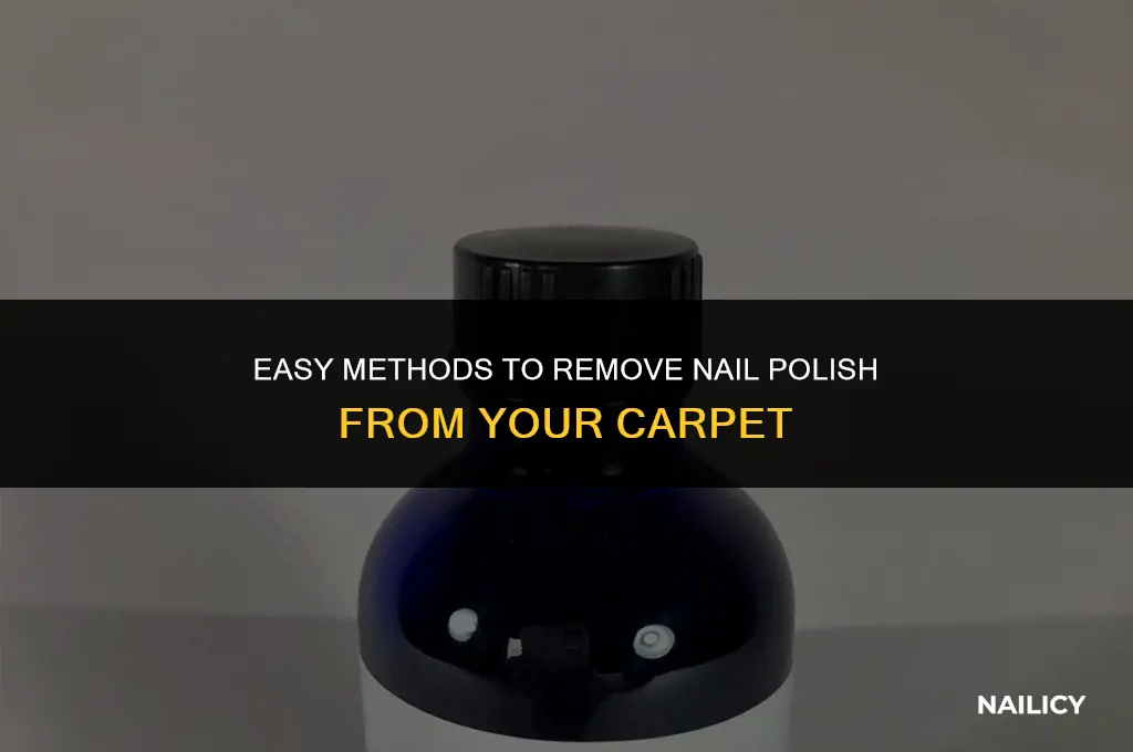 how do i get nail varnish off my carpet