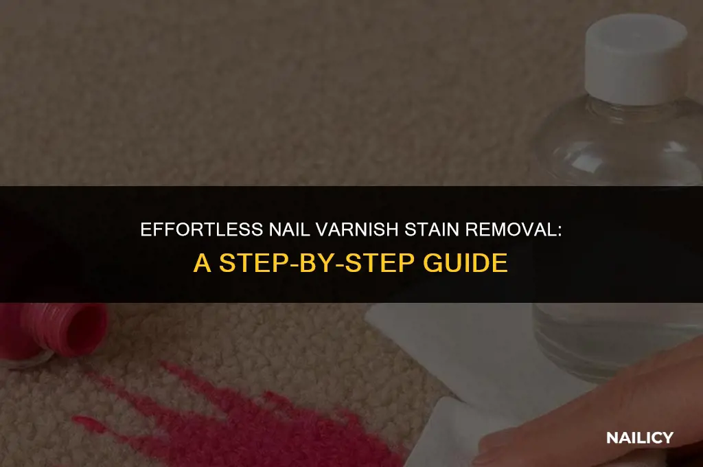how do i get nail varnish stain off my nails