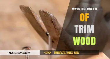 Effortlessly Remove Nails from Trim Wood: A Step-by-Step Guide