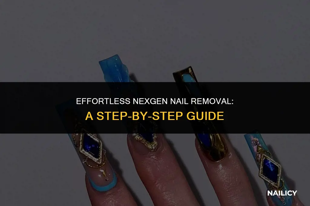 how do i get nexgen nails off