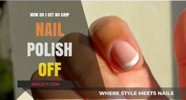 Effortless Removal: Say Goodbye to No-Chip Nail Polish
