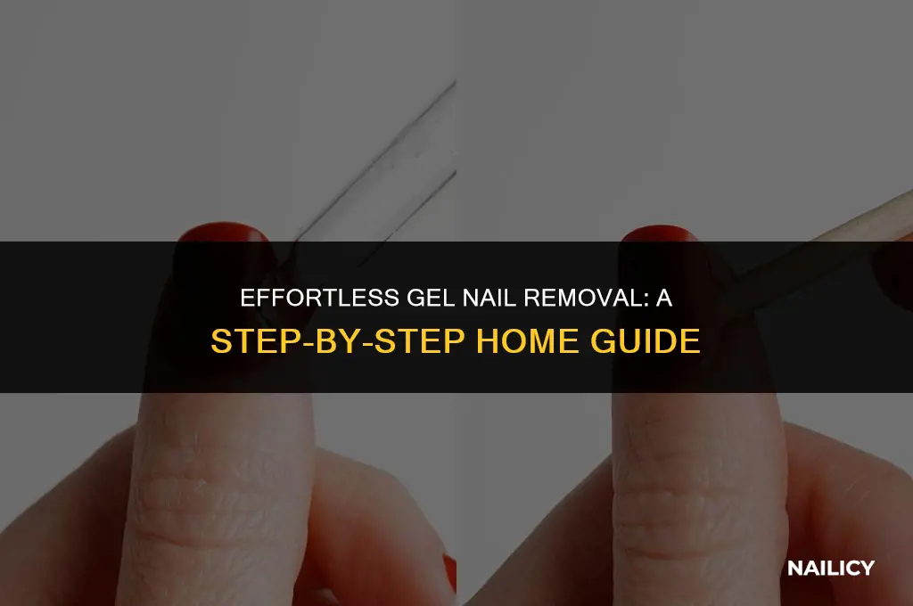 how do i get off gel nails at home