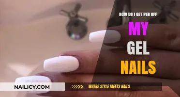 Effortless Gel Nail Care: Removing Pen Stains with Ease