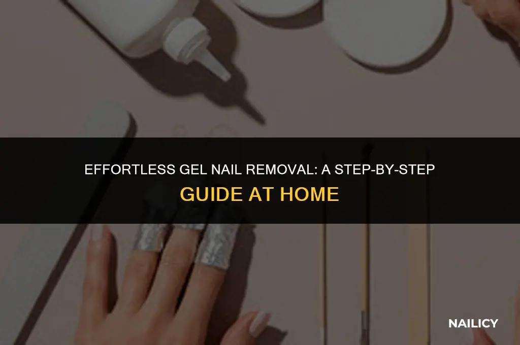 how do i get rid of gel nails