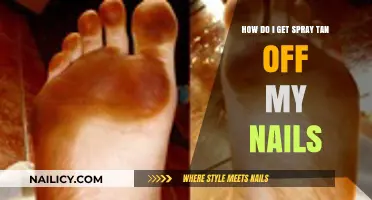 Effortless Spray Tan Removal: Tips for Your Nails