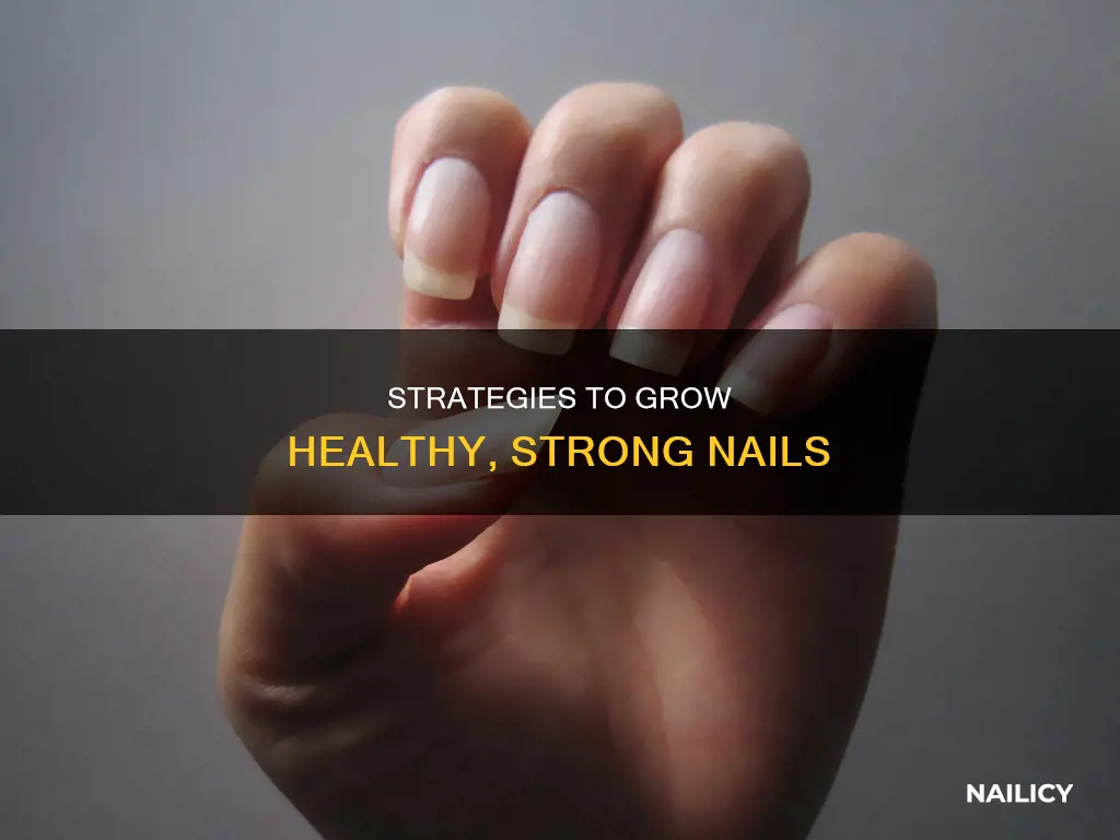how do i grow my nails out