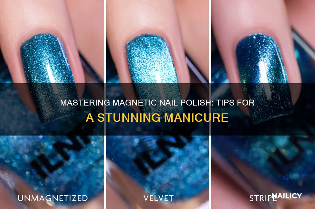 how do i i use my magnet nail polish