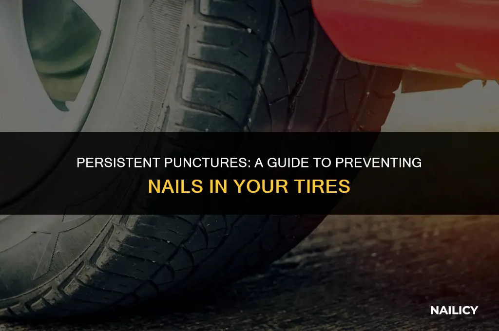 how do i keep getting nails in my tires