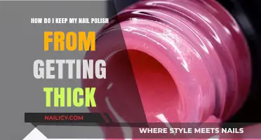 Maintaining Nail Polish Consistency: Tips to Prevent Thickness