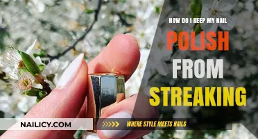 Prevent Streaky Nails: Tips for Flawless, Streak-Free Polish Application