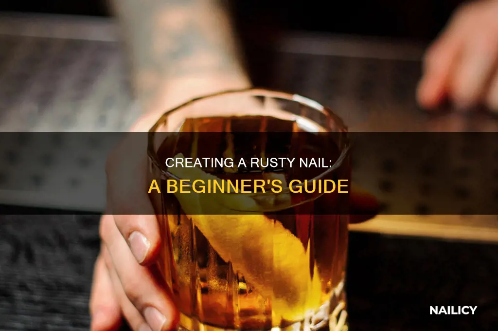 how do i make a rusty nail