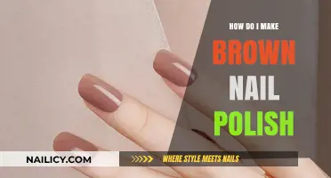 DIY Brown Nail Polish: Easy Mixing Tips and Tricks Revealed