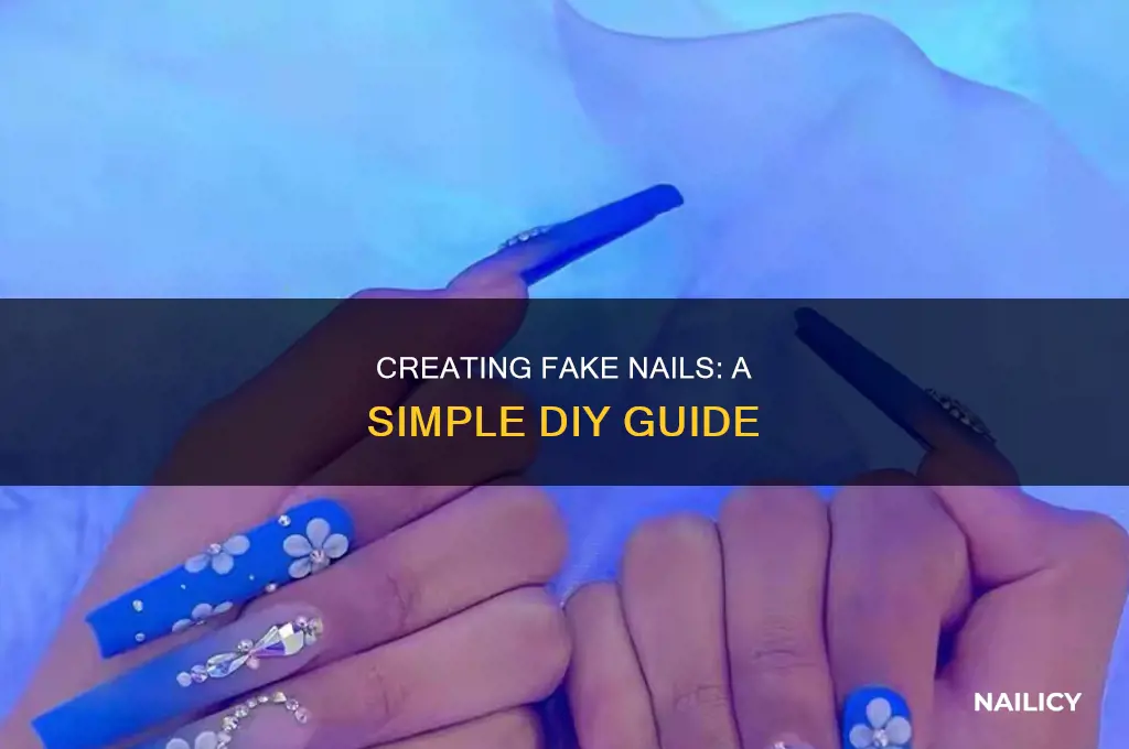 how do i make fake nails at home