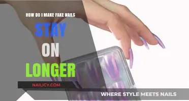 The Secret to Making Your Fake Nails Last Longer