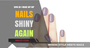 Get Your Dip Nails Shining Like New