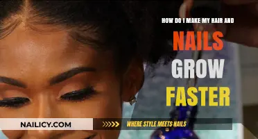 Healthy Hair and Nails: Tips for Faster Growth