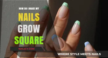 Strategies for Growing Perfectly Square Nails