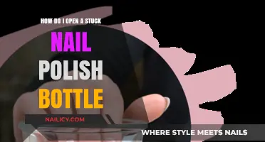 Quick Fix: Unsticking Your Nail Polish Bottle in Simple Steps
