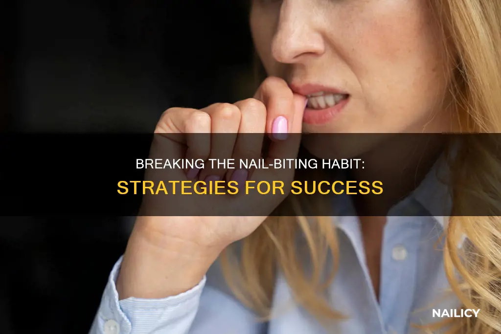 how do i quit biteing my finger nails