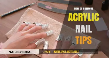 Removing Acrylic Nail Tips: A Step-by-Step Guide