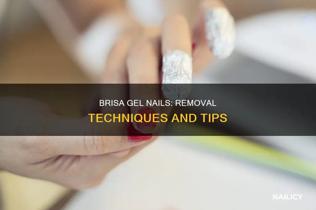 how do i remove brisa gel nails