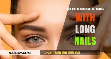 Long Nails, No Problem: Removing Contact Lenses Safely