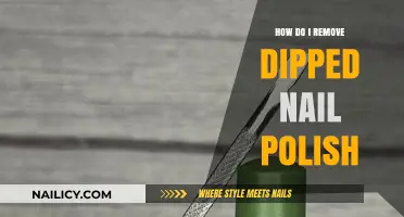 Easy Dipped Nail Polish Removal Techniques for Beginners